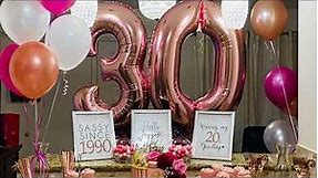 Unique 30th birthday party ideas for adults