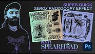 HOW TO: Simple Xerox/Photocopy Effect! - [Photoshop Tutorial] 2021