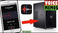 How to transfer Voice Memos from iPhone to Computer - iPhone Voice Memos to PC