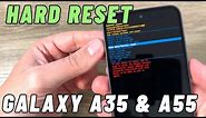 HARD RESET Samsung Galaxy A35 & A55