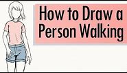 How to Draw Manga: Walking Pose