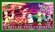Disney Pixar Inside Out Toys UNBOXING DeLuxe Characters Playset Inside Out Toys Opening & Review