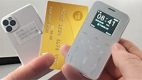 SOYES 7S+ Mini Credit Card Mobile Phone Review
