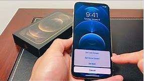 iPhone 12 Pro How to Change Wallpaper