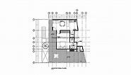 Small House, One Bedroom 2104202 - Free CAD Drawings