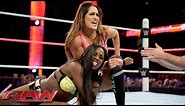 Naomi vs. Nikki Bella: Raw, October 12, 2015
