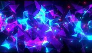 Geometric Bright Triangular Background video | Footage | Screensaver