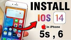 How to Install😲😲 ios 14 in iPhone 5s and 6 How to Update iPhone 5s and 6 on ios 14🔥🔥