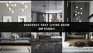 40+ Gorgeous Gray Living Room Decorating Ideas | Living Room Interior Design Ideas