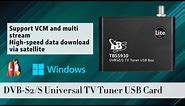 How to use TBS5930 lite with Astra
