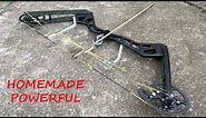Making a Full Size Compound Bow | Aluminum Riser | Powerful