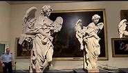 4K Bernini's Angels - 4 Angel Statues at the Vatican Museum - Rome Italy - ECTV