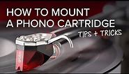 How to Mount a Phono Cartridge