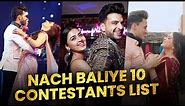 Nach Baliye 10 Contestants List | Tejasswi Prakash Karan Kundra, Rahul Vaidya, Asim Riaz, Shaheer