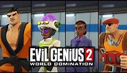 Evil Genius 2 - All Minion Side Stories (Socialite, Hitman, Quantum Chemist + More!) 4K