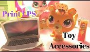 How to make LPS laptop, iPhone, and iPad printables