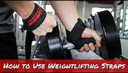 How to Use Weightlifting Straps