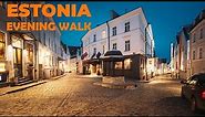 🇪🇪 | Night Walking Tour | Tallinn Old Town | Estonia