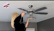 How to Install a Ceiling Fan with Lights | Crystal Fan