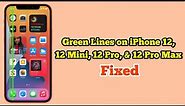 How To Fix Green Lines on iPhone 12, 12 Mini, 12 Pro, 12 Pro Max After iOS 16 Update - Fixed 2022