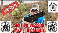 SMITH & WESSON M&P .40 CALIBER REVIEW! THE ALL PURPOSE HANDGUN??