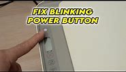 HP Printer not turning On? Power button Blinking - How to Fix it!