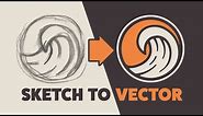 Illustrator Tutorial: Create a Vector Logo from a Rough Sketch
