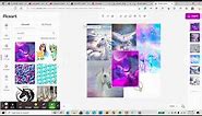 Making a unicorn picture template on PicsArt (Tutorial and Voice Reveal!| Julia Kelley