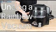How to Unclog a Rainbow Vacuum