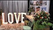 Our Setup At Wedding Expo - Growing Event Rental Business