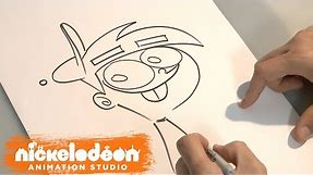 How to Draw Timmy Turner | Fairly OddParents | Nick Animation
