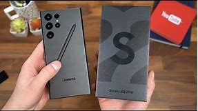 Samsung Galaxy S22 Ultra Unboxing!