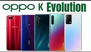 Evolution of Oppo K Series