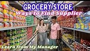 WAYS TO FIND SUPPLIERS IN A GROCERY STORE | SOLLE'S GANDANG BUHAY