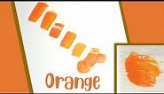 How To Make Bright Orange Color in Acrylic Paints