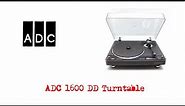 ADC 1600 DD Vinyl Records Turntable Demo