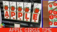 Apple Circle Time for Preschoolers