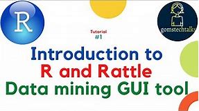 Introduction to R and Rattle | Data mining GUI tool for machine learning | statistical tool|tutorial