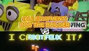 Fix it felix vs Bob the builder #shorts #edit #disney