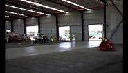 Warehouse Concrete Floor Pouring and Placement / Slab 2