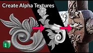 Blender Secrets - Create Alpha Textures for Detail Sculpting
