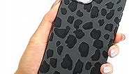 Leopard case for iPhone 12 Case Leopard iPhone Case Cheetah Print Phone Case Shockproof Soft TPU Bumper Protective Cover Case (Green)