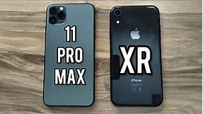 iPhone 11 Pro Max vs iPhone Xr