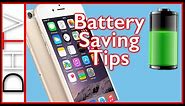 How To Save iPhone 6s & 6s plus Battery - Battery Saving Tips iOS 9