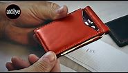 How to make a leather wallet - money clip - front-pocket wallet - how it's made a clips.