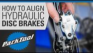 How to Align a Hydraulic Disc Brake on a Bike