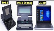 Evolution of laptops 1982 - 2020 | History of Laptops, Documentary video