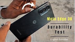 Motorola Edge 30 Durability Test - Slimmest 5G Phone of 2022 | English Subtitles | X Men