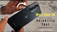 Motorola Edge 30 Durability Test - Slimmest 5G Phone of 2022 | English Subtitles | X Men