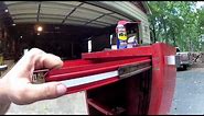 Snap-on tool chest drawer removal. How to.
